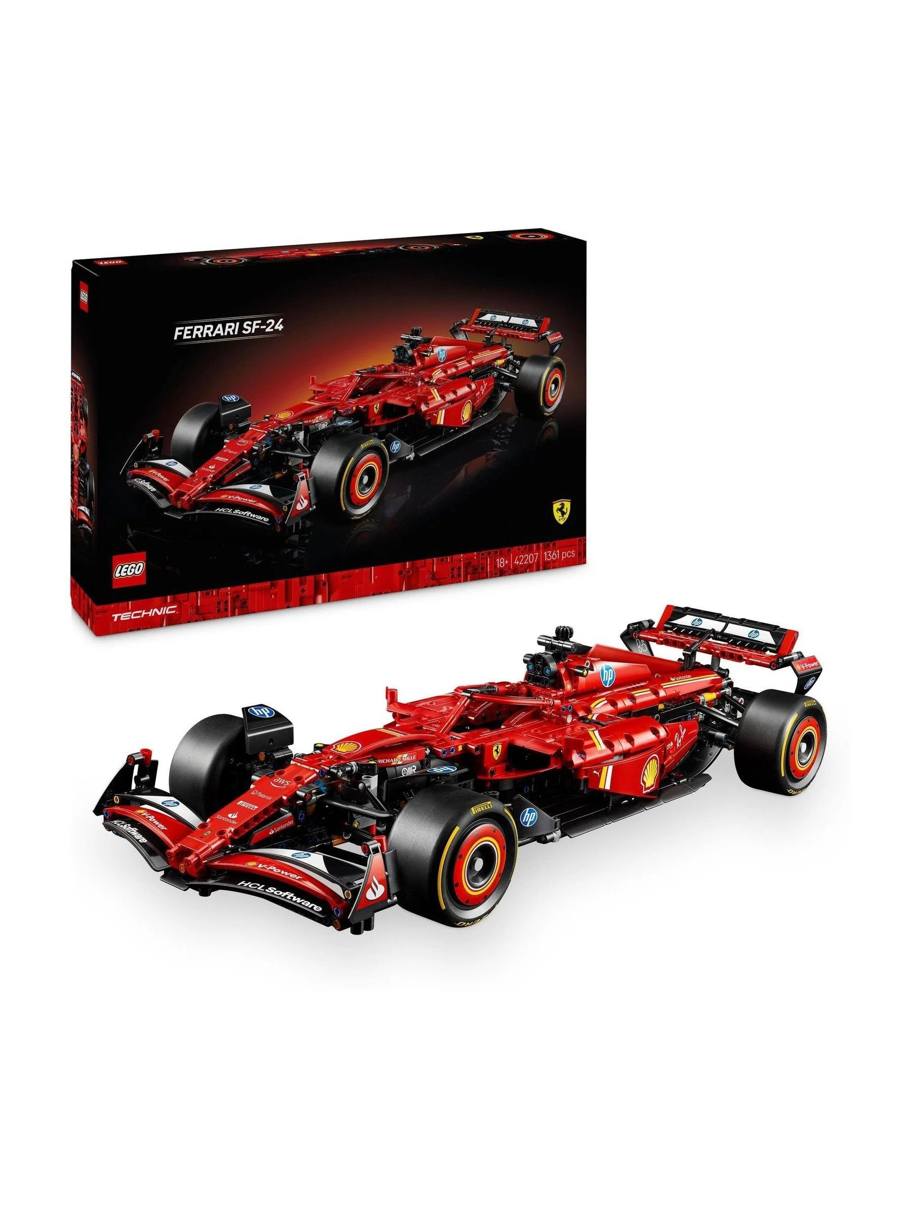 LEGO LEGO Technic Ferrari SF24 F1 Car Model Kit 42207 | Next EU