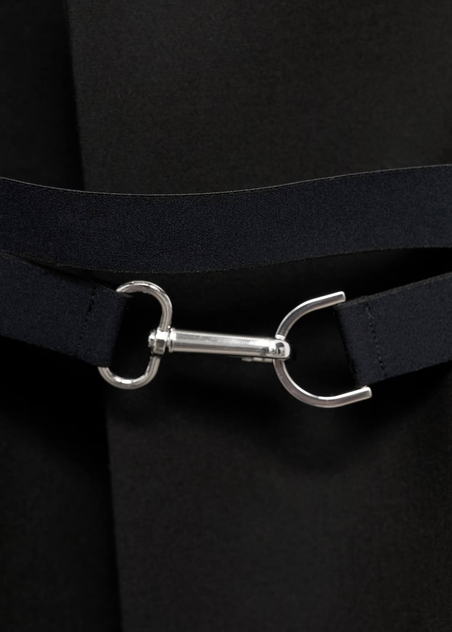 Structured double fabric coat with belt - Women | MANGO United Kingdom | MANGO (UK)