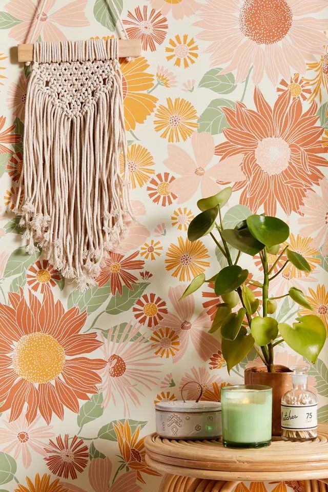 Bella Removable Wallpaper | Urban Outfitters (US and RoW)