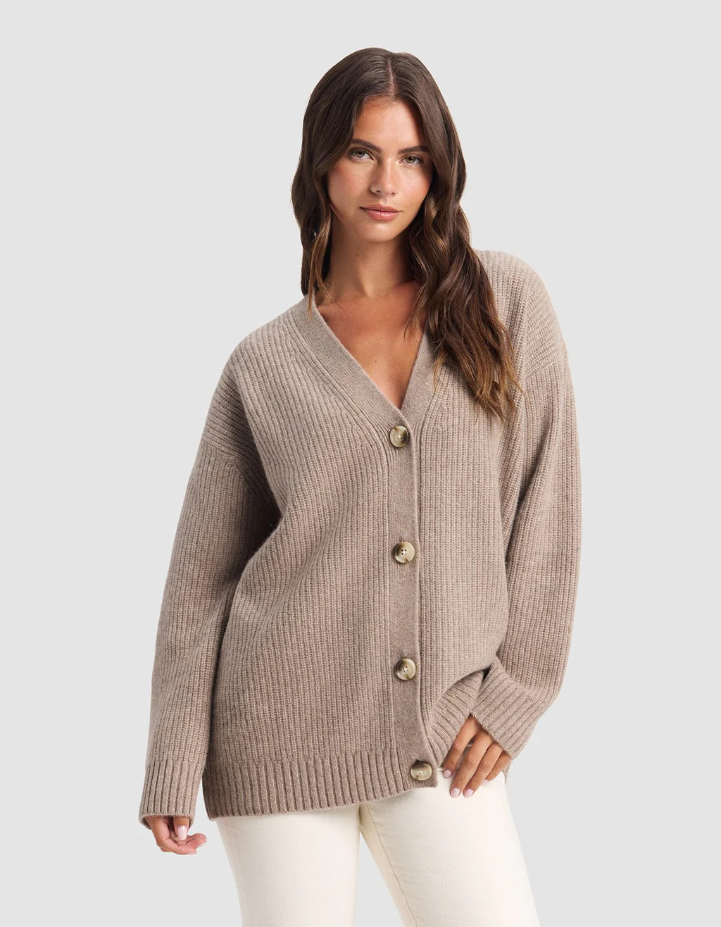 Oversized Sunday Cashmere Cardigan | Cozy Earth