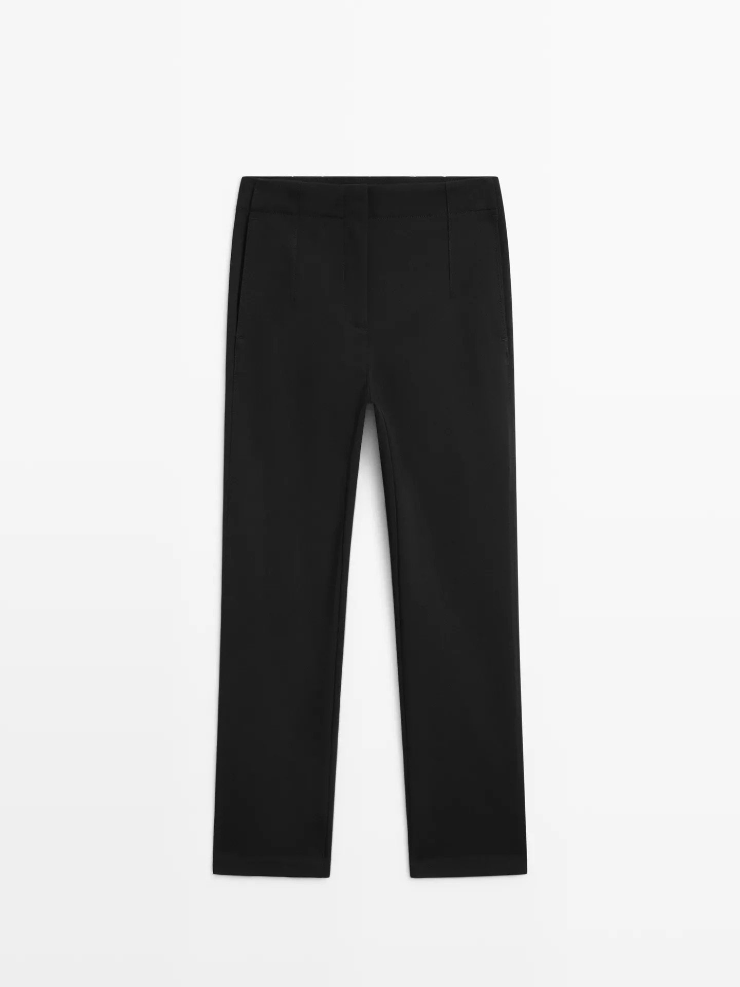 Hose aus Baumwolle mit Funktionsstoff | Massimo Dutti DE