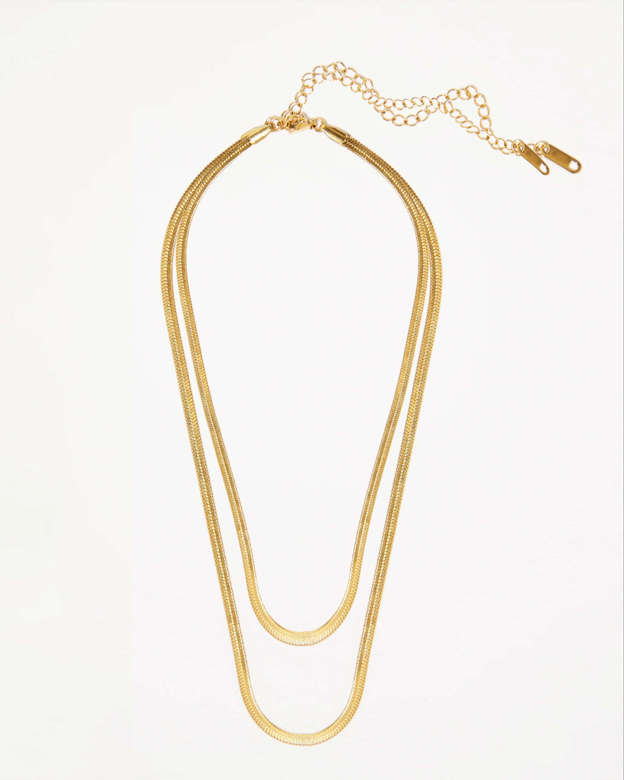 14K Gold Plated Layering Chains | Few Moda