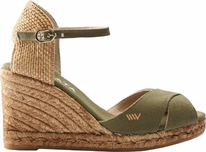 VISCATA Aiguablava Canvas Espadrille Sandal Wedges | Nordstrom | Nordstrom