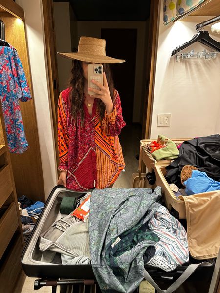 This free people button down is so comfy, so glad I brought it to Mexico! Really like the unique colors/patterns. Hat is a splurge but with the quality you will have it for years.

Top: medium

#dressupbuttercup

Dressupbuttercup.com 


#LTKstyletip #LTKtravel