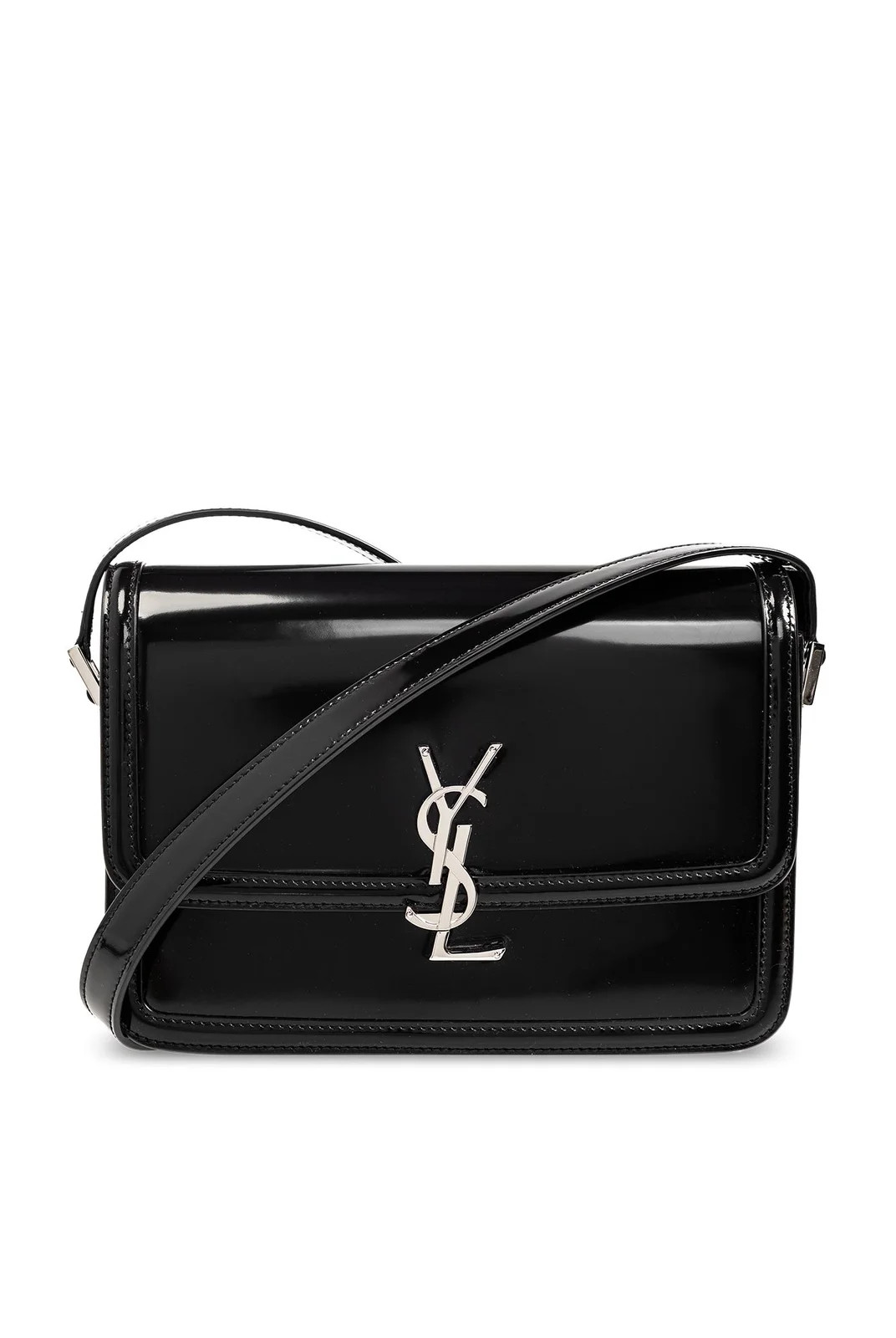 Saint Laurent Solferino Foldover Top Medium Shoulder Bag | Cettire Global