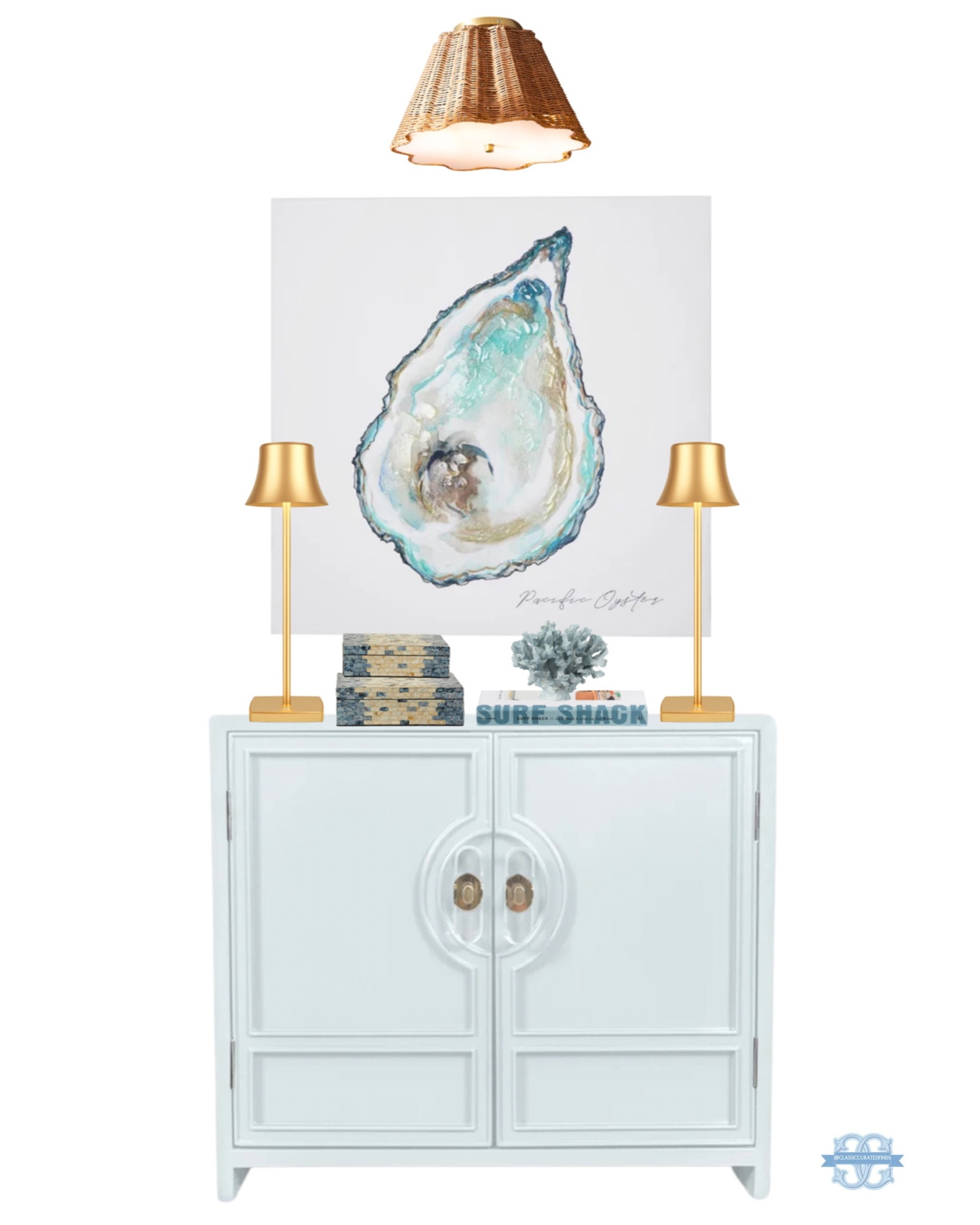 Coastal entryway decor💙🐚


Home Decor, Entryway Table, Console Table, Accent Cabinet, Sideboard, Entry Table, Entryway Styling, Wall Art, Coastal Decor

#LTKhome