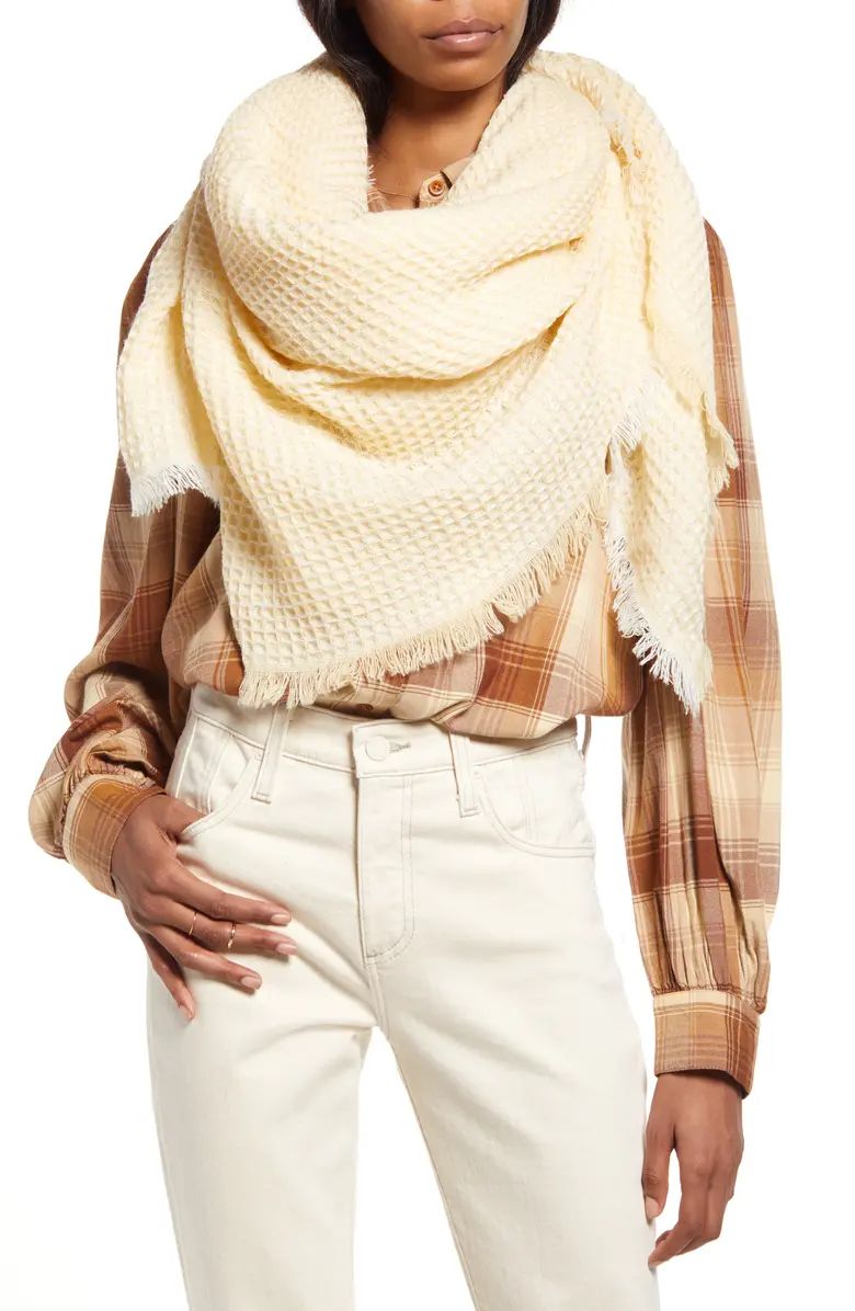 Thermal Knit Scarf | Nordstrom