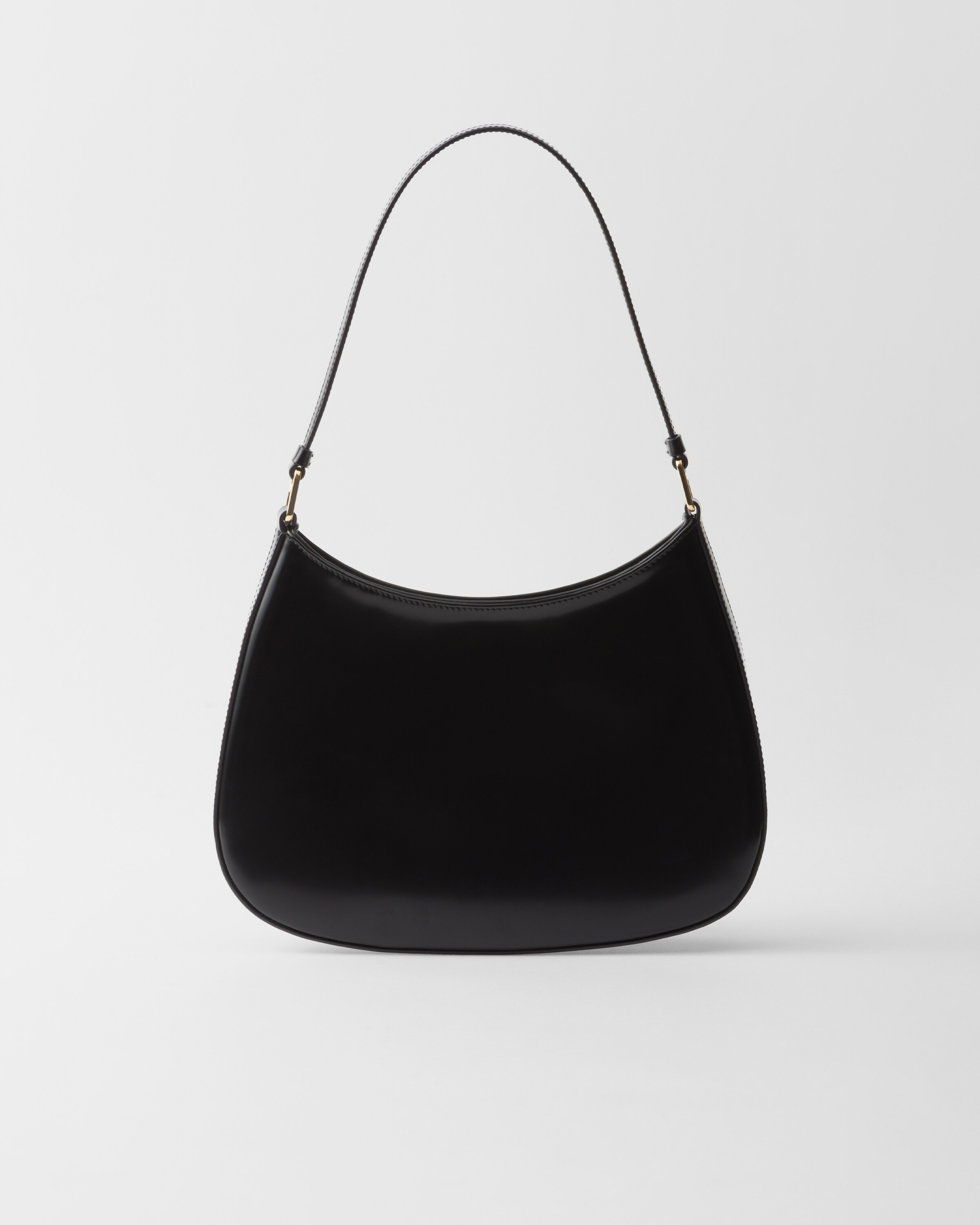 Prada Cleo printed brushed leather shoulder bag | Prada US