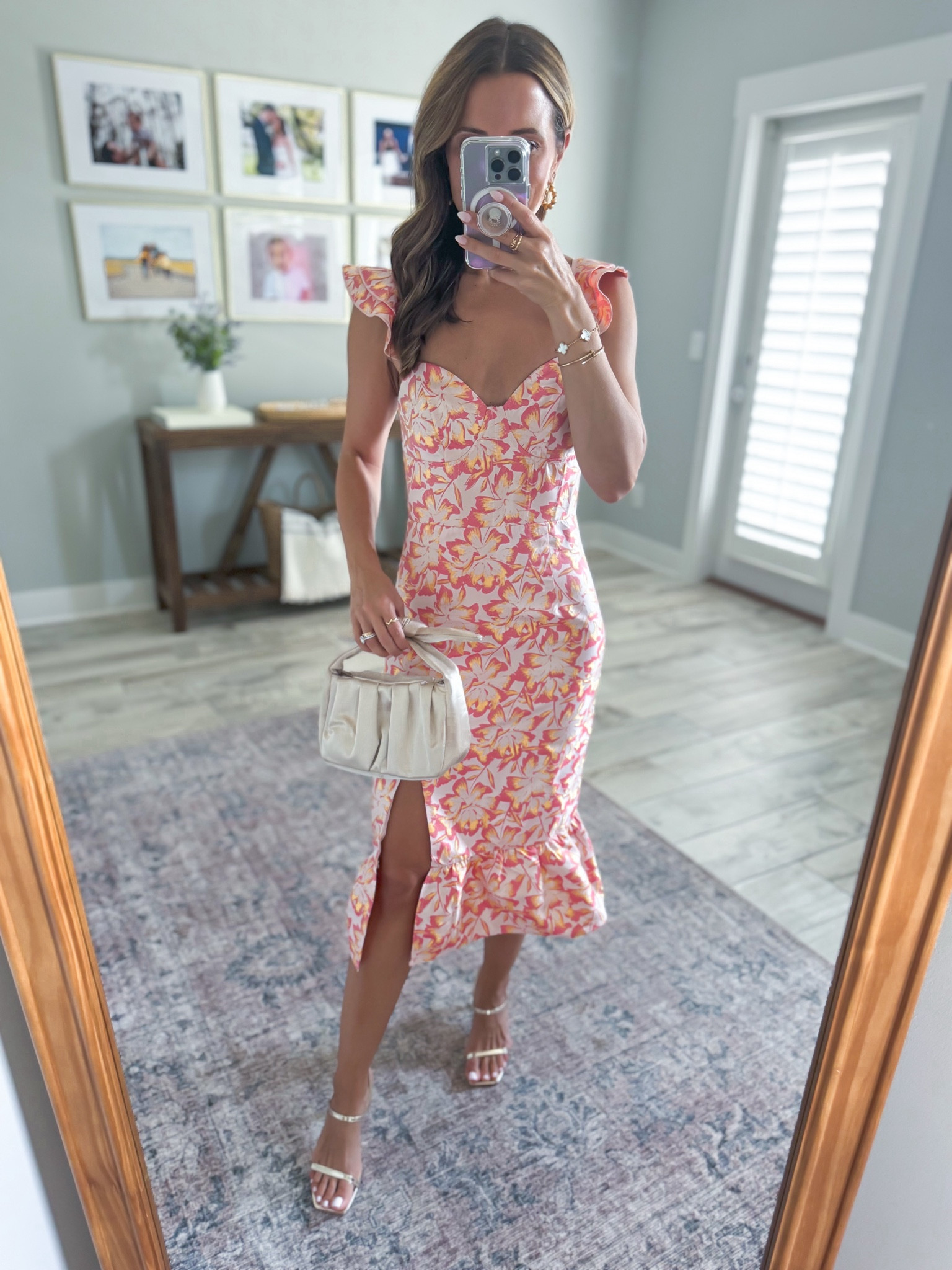 Wedding Guest Dress. Summer wedding guest. Fall wedding guest. Midi dress XS. Tie-straps are adjustable. Cocktail dress. Party dress. Amazon gold heels are TTS. 

*Straps are adjustable but still a little long on me. I would need to have to altered and brought up a little bit. I am 5’3.

#LTKWedding #LTKParties #LTKTravel