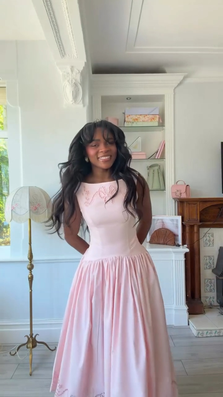 why wouldn’t you get it in pink?! 🎀😚 house of cb Lauren in pink 

#blackgirlluxury #houseofcb #pinterestgirl #pinkdress #romanticizeyourlife

#LTKgrwm #LTKdayinmylife #LTKootd