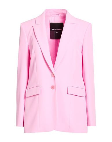 Patrizia Pepe Woman Blazer Pink Size 4 Polyester, Elastane | YOOX (US)
