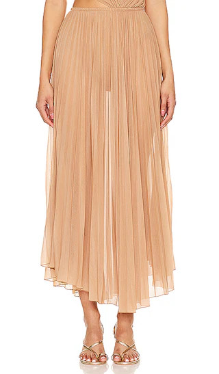 Mori Skirt in Latte | Revolve Clothing (Global)