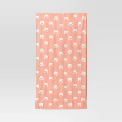 Crabs Beach Towel Coral - Sun Squad™ | Target