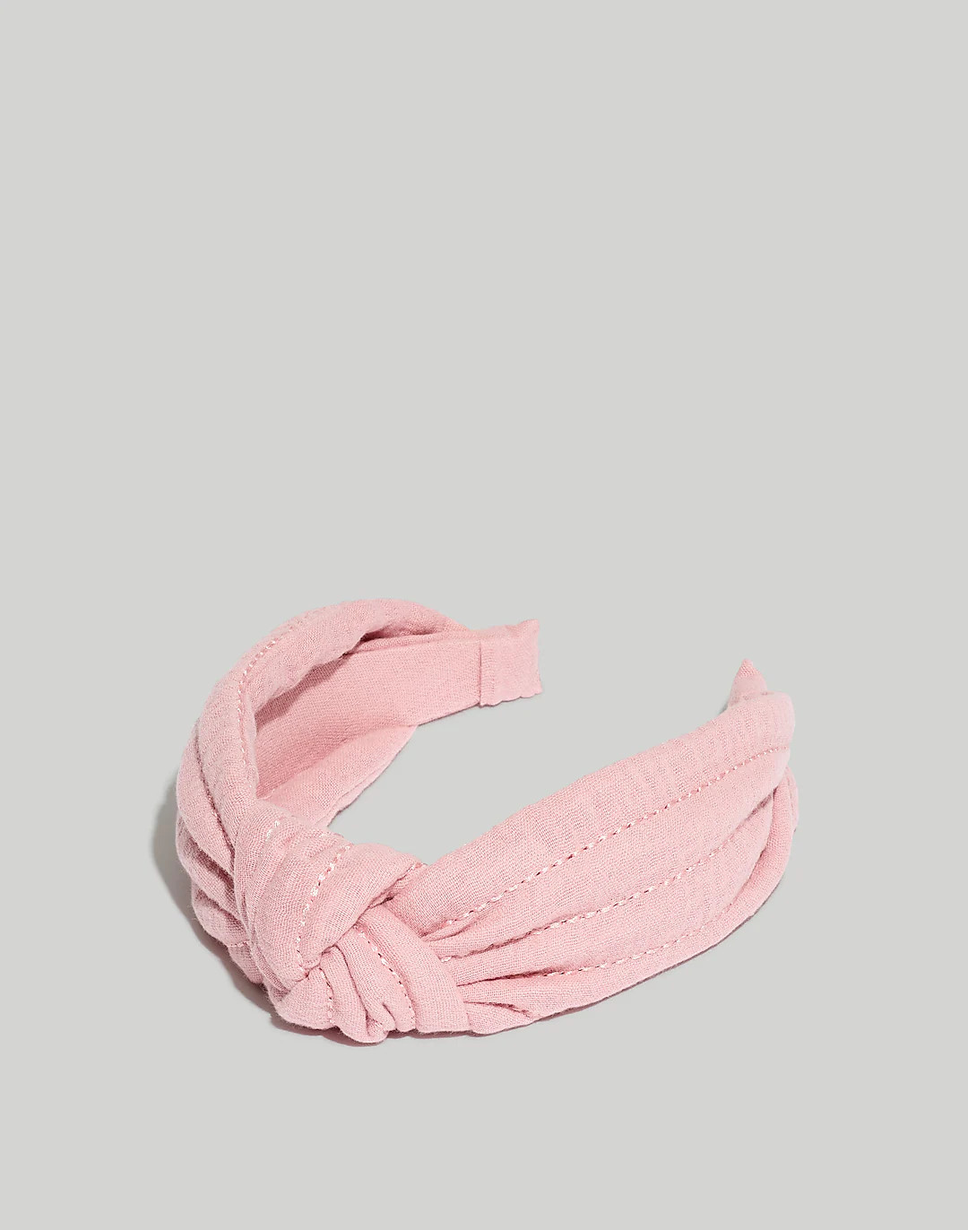 Knotted Covered Headband | Madewell