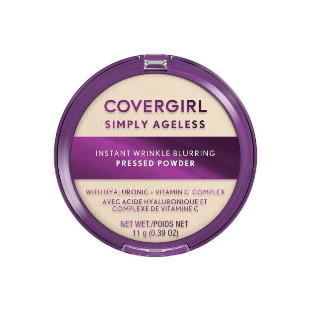 COVERGIRL Simply Ageless Instant Wrinkle Blurring Pressed Powder - 0.39oz | Target