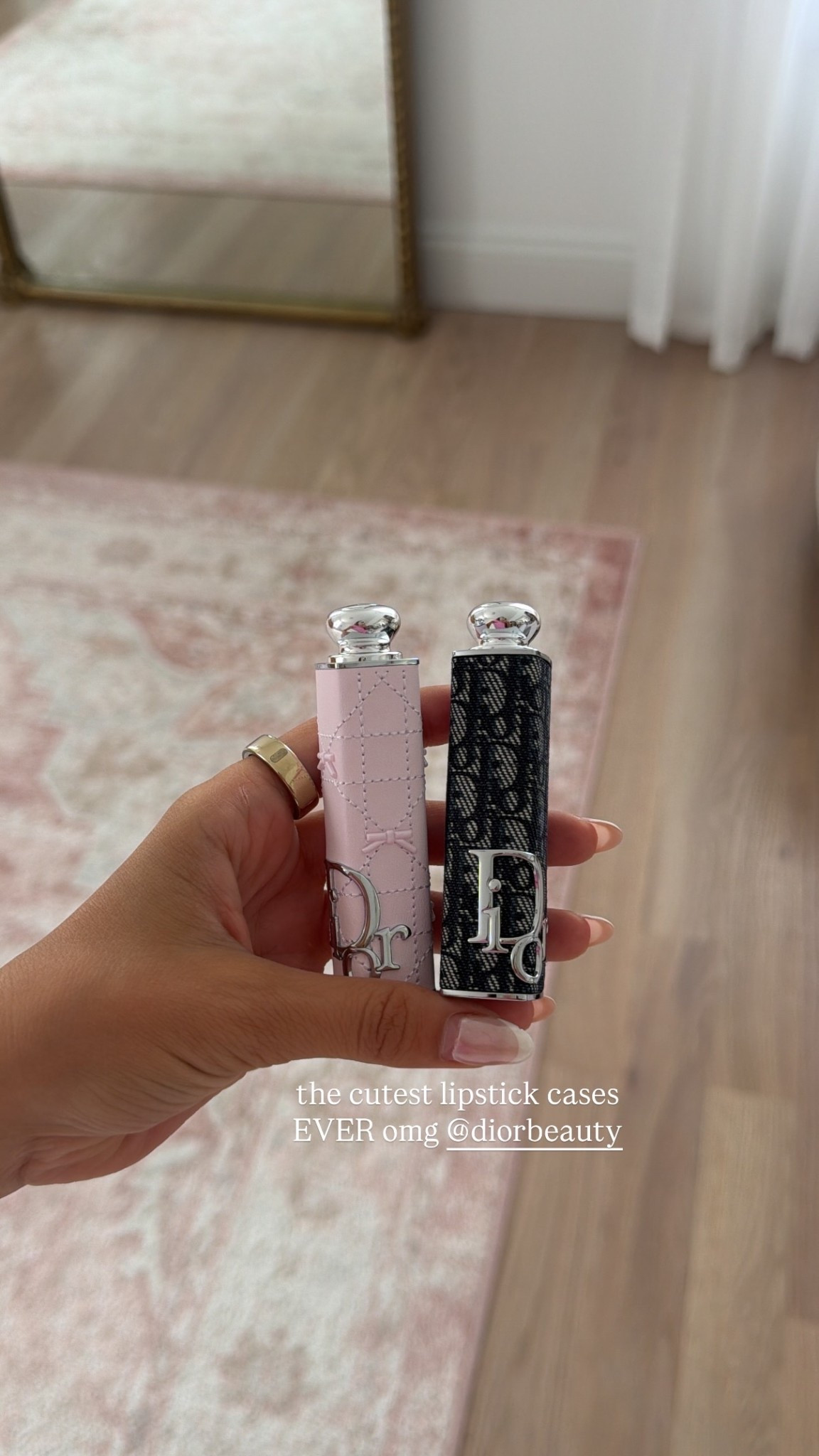 the cutest lipstick cases EVER omg @diorbeauty