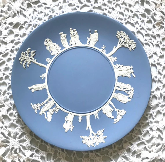 Wedgwood Blue Jasper-ware Vintage Collectable Dish | Etsy | Etsy (US)