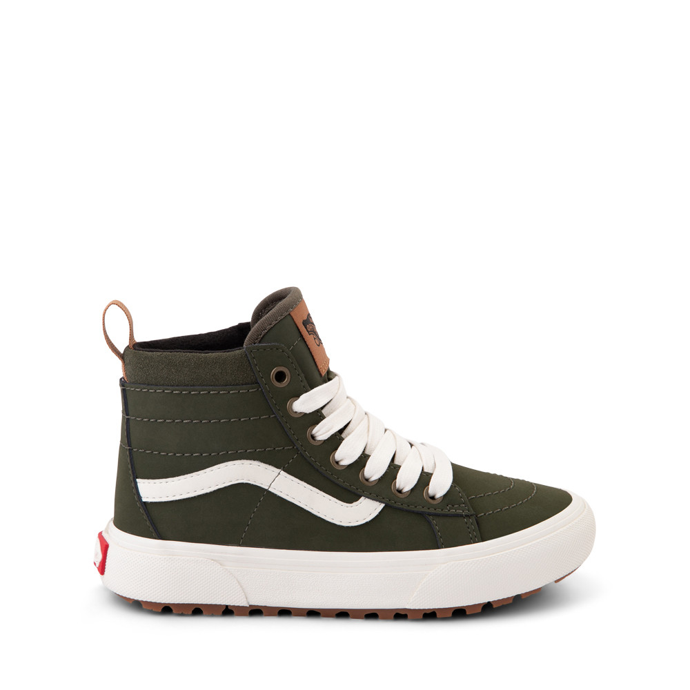 Vans Sk8 Hi MTE-1 Skate Shoe - Little Kid - Grape Leaf / Marshmallow | Journeys
