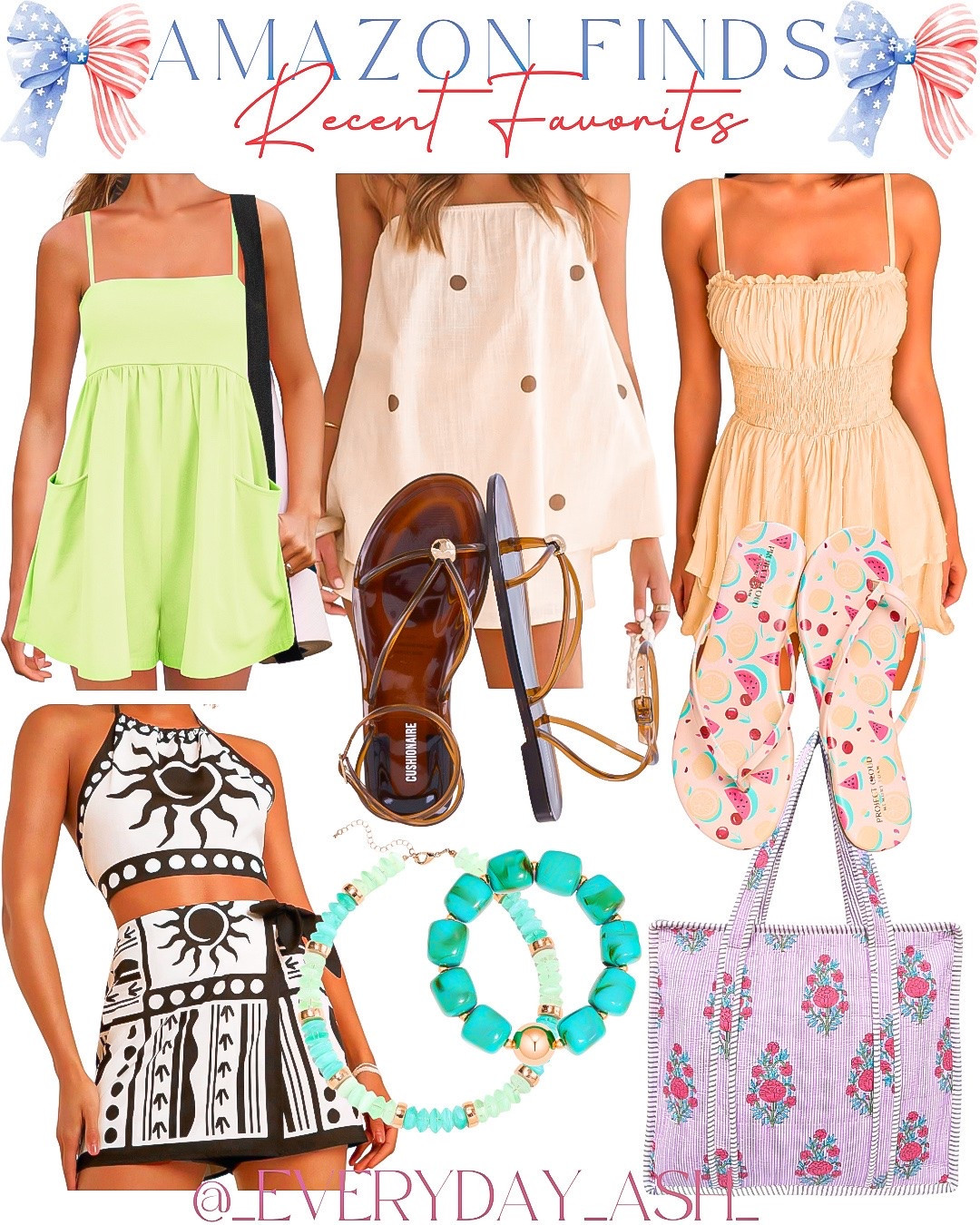 Amazon // recent favorites 🏝️🏝️

Vacation outfits, Amazon fashion, tropical vacation outfits, tote bag, Amazon jewelry, romper, summer dress, two piece set

#LTKgrwm #LTKootd #LTKTravel