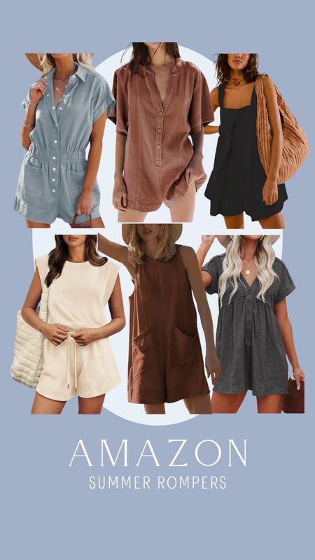 Casual rompers for the Summer from Amazon! Recently styled some over on IG!!

#LTKfindsunder50 #LTKstyletip #LTKU