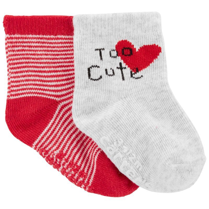 2-Pack Valentine's Booties | Carter's