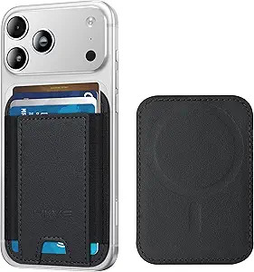 HiWe for MagSafe Wallet, Stronger Magnetic Wallet for iPhone 17/16/15/14/13/12 Series, 7 Cards Ho... | Amazon (US)