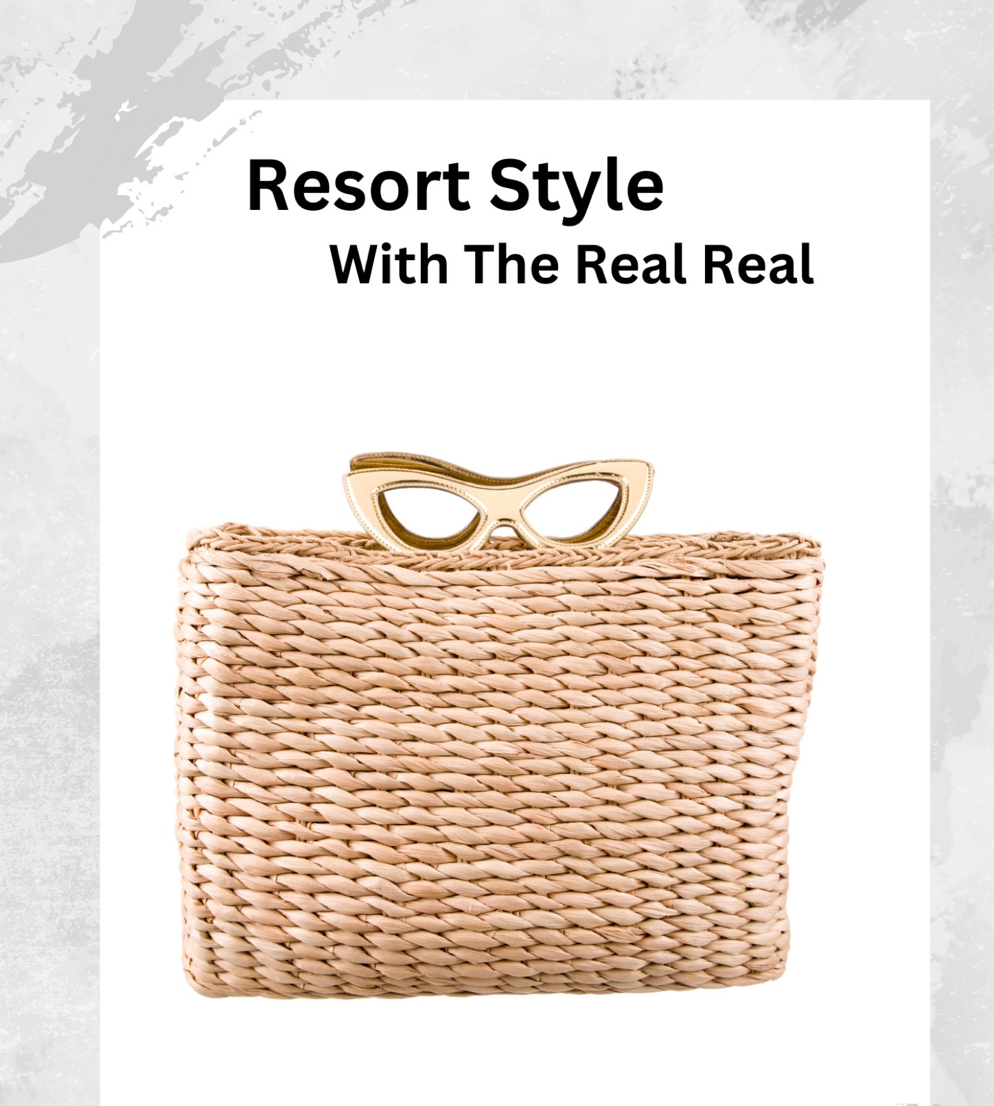 Resort style with the real real 
Straw bag by Charlotte Olympia 

#LTKFind #LTKtravel #LTKswim