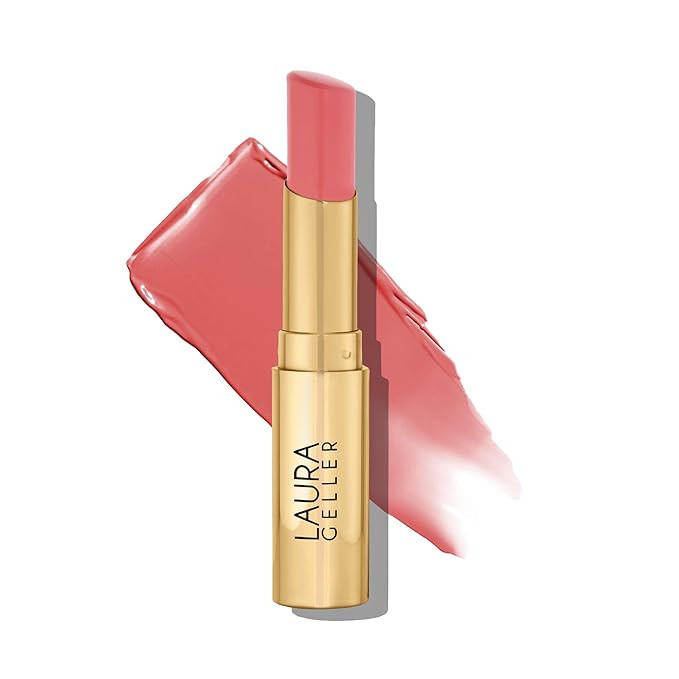 LAURA GELLER NEW YORK Jelly Balm Moisturizing Tinted Lip Color - Pink About It - Hydrating Vitami... | Amazon (US)