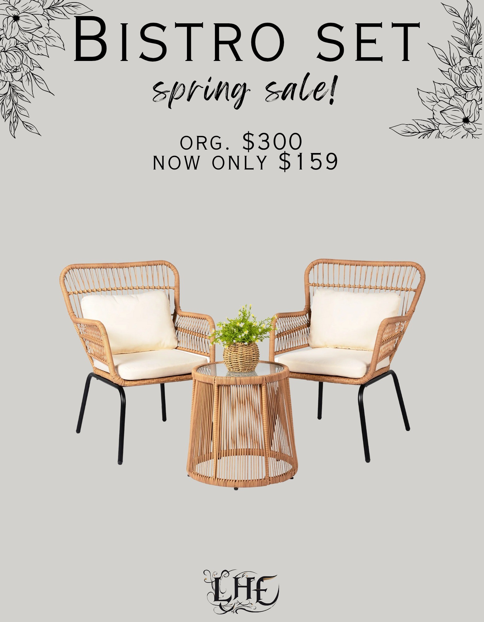 Patio set on sale! Shop by clicking the thumbnails below 👇... patio furniture, porch furniture, porch chairs, patio set, outdoor furniture, outdoor living, patio, porch, bistro set, spring sale, patio refresh, porch refresh 

#LTKHome #LTKSaleAlert #LTKSeasonal