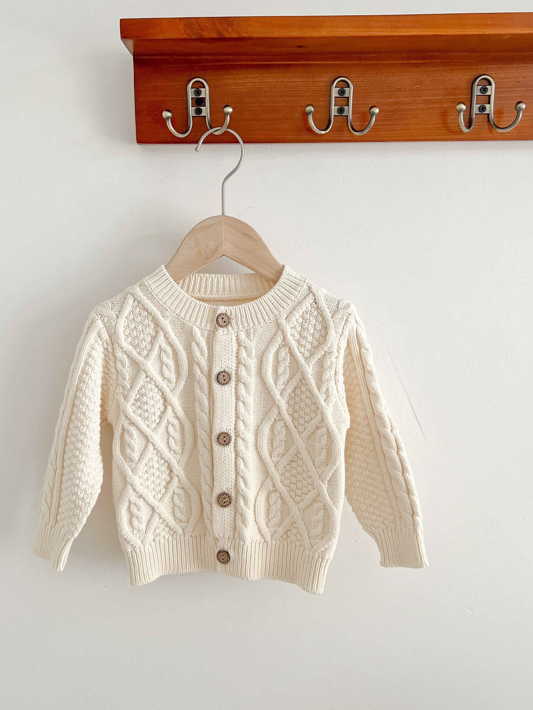 Vintage Twisted Knit Sweater Spring Autumn Baby Toddler - Temu | Temu Affiliate Program