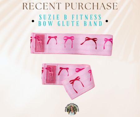 i saw this glute band and had to have it because it is sooo cute! i love the bow trend and this one is so adorable! 

gym | glute band | workout | active | lifestyle | suzie b fitness | bow | trendy 

#LTKGiftGuide #LTKU #LTKActive