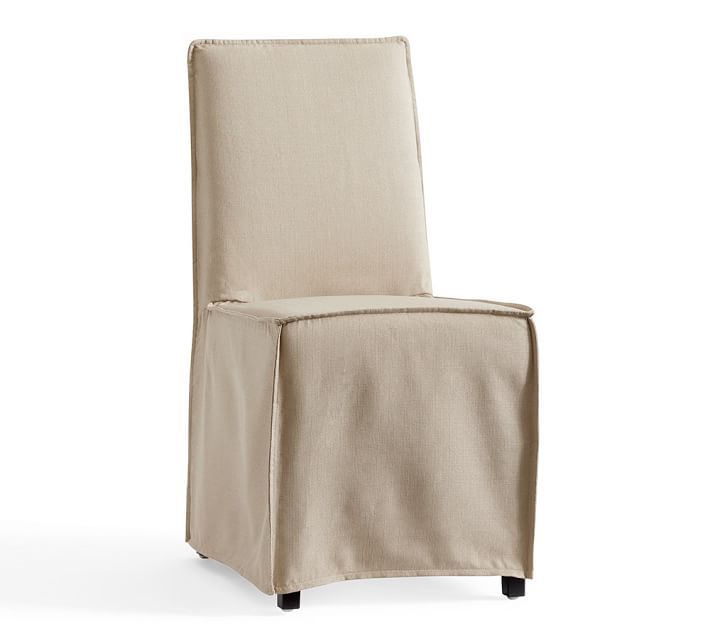 Carissa Slipcovered Dining Chair | Pottery Barn (US)