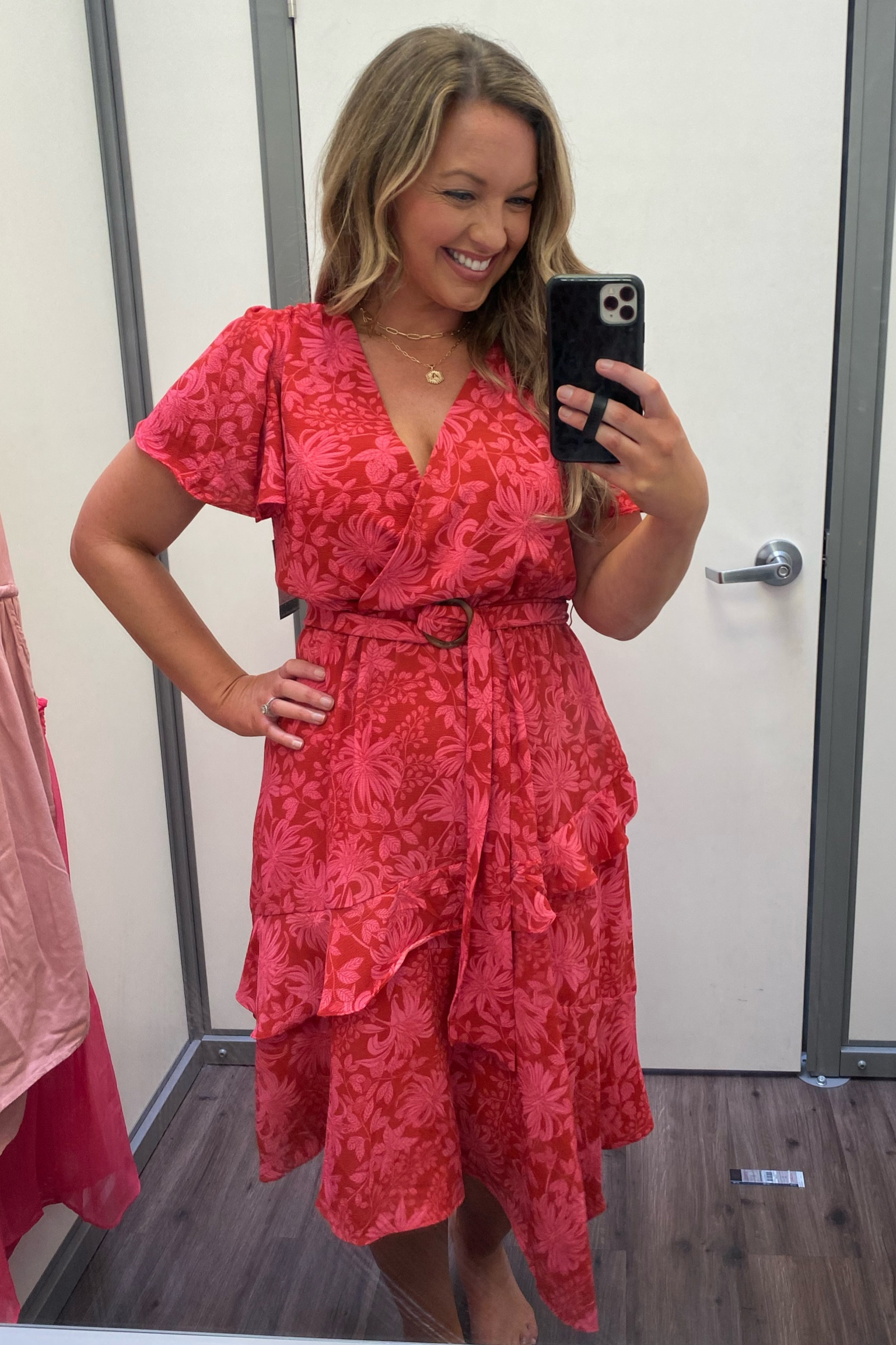 Walmart new dress arrival perfect for Valentine’s Day or Date night

Wearing size medium 

Walmart find Walmart dress affordable fashion Sofia vergara dress wrap dress red and pink dress floral dress midsize dress midsize fashion size 8 dress

#LTKmidsize #LTKfindsunder50