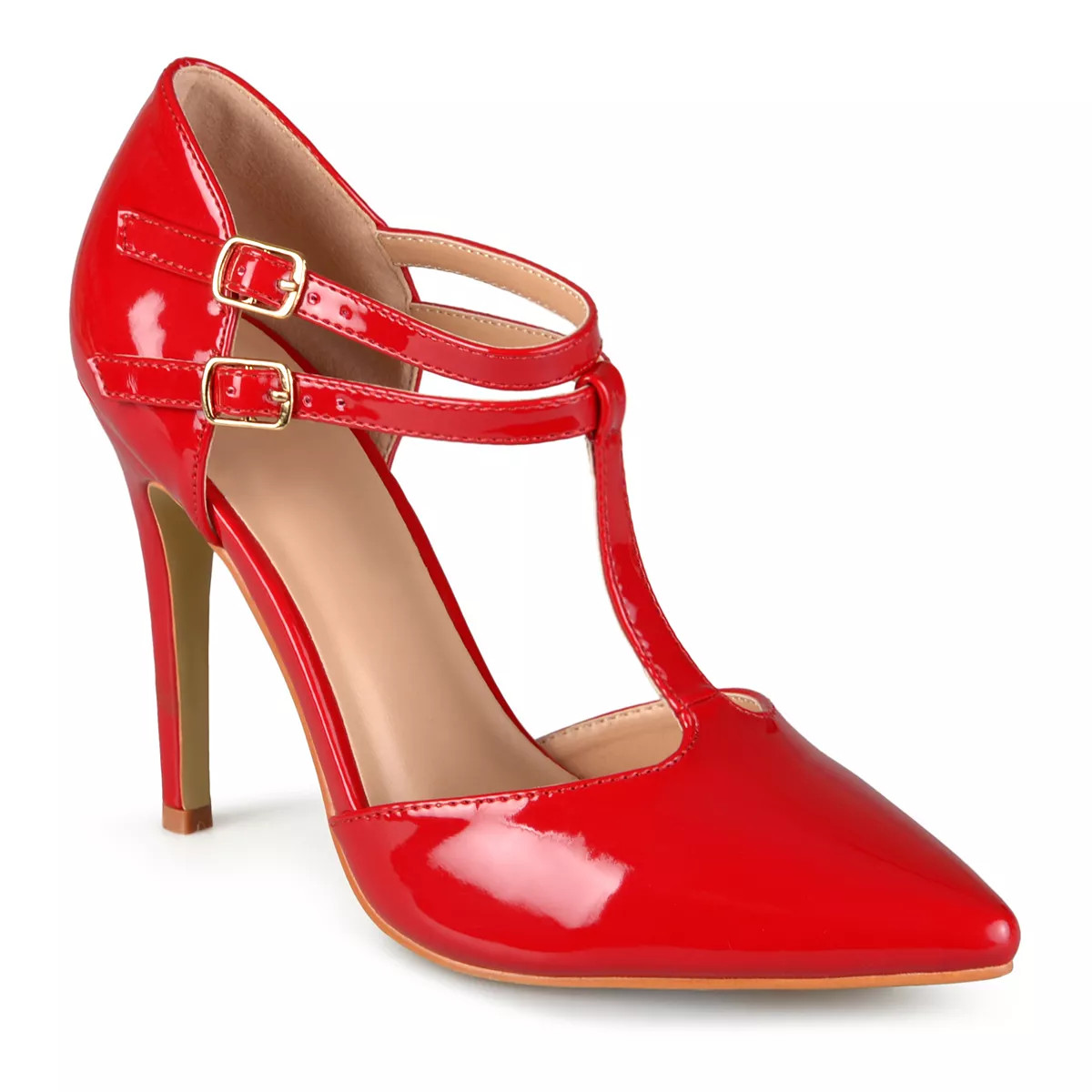 Journee Collection Tru Women's T-Strap High Heels | Kohl's