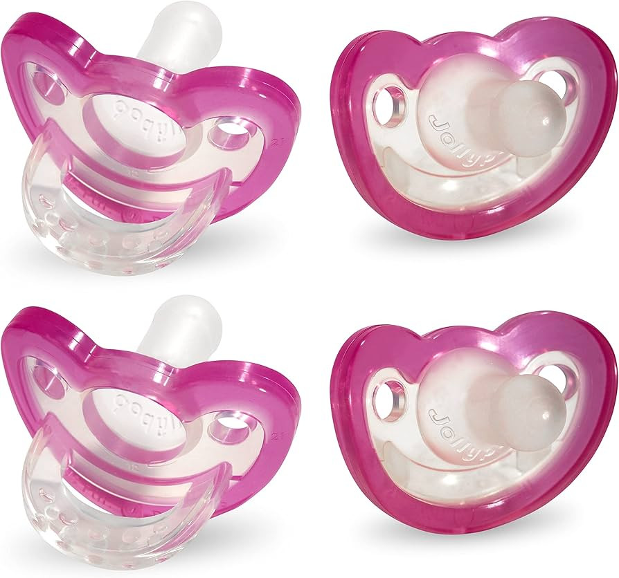 RaZbaby Jollypop Pacifier for Newborns & Up, USA Made, Natural Shaped Orthodontic Binky, Lovingly... | Amazon (US)