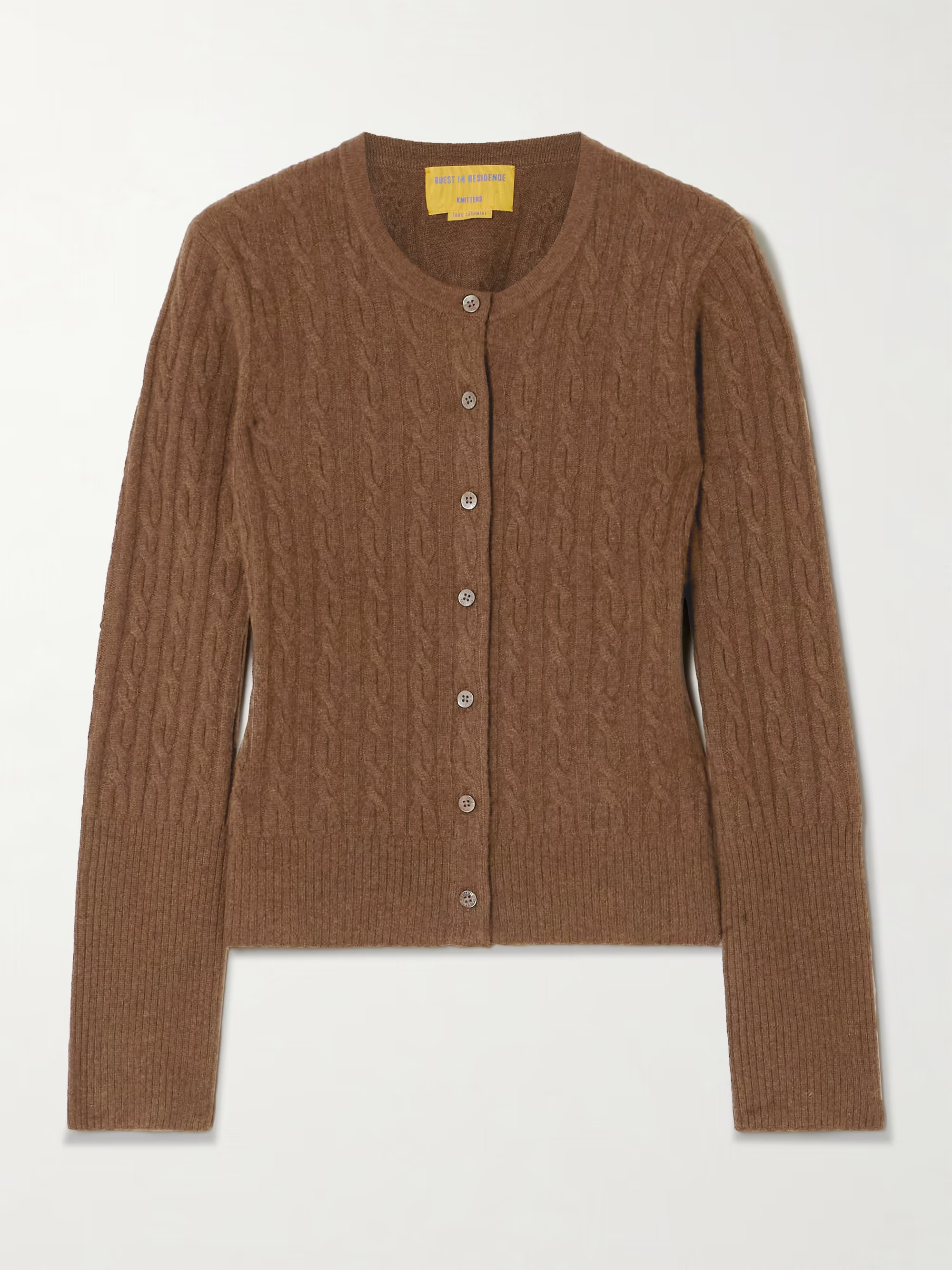 Jane cable-knit cashmere cardigan | NET-A-PORTER (US)