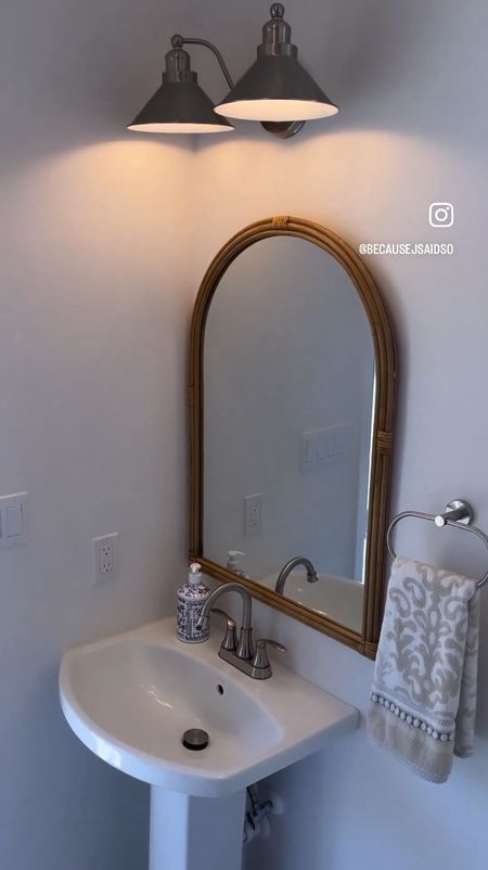 Pool bathroom decor
Light fixture
Mirror
Faucet
Outdoor bath 
Pool housee

#LTKfindsunder50 #LTKfindsunder100 #LTKhome
