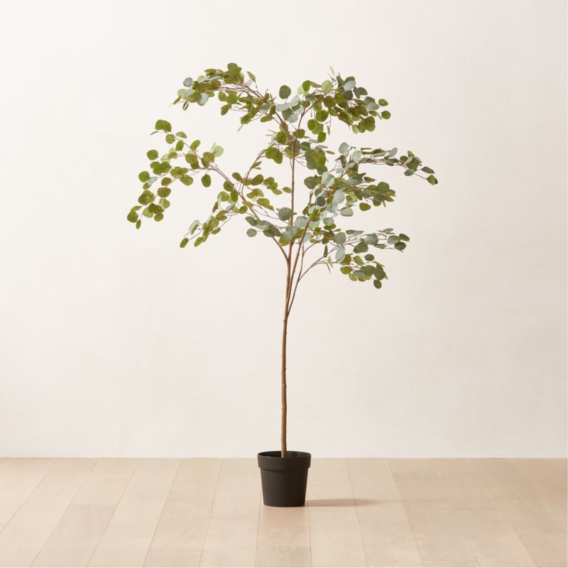 Faux Potted Eucalyptus 5.5" + Reviews | CB2 | CB2