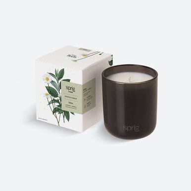 Relax Scented Candle (Chamomile + Green Tea) | Sprig