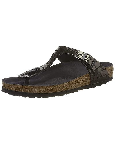Birkenstock Gizeh Gator Gleam Sandal | Ruelala
