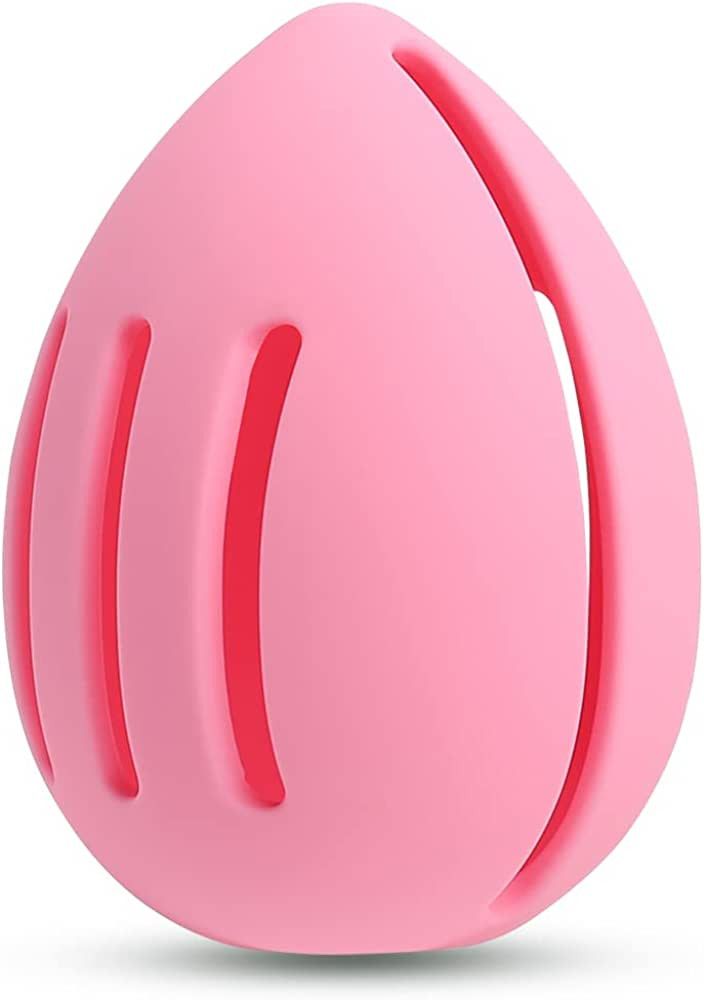 Silicone Makeup Sponge Holder, INTOLIVES Breathable Beauty Sponge Blender Case Beauty Eggs Carryi... | Amazon (US)