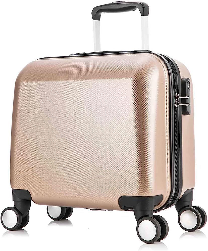 yotefe 18'' Underseat Luggage with Multi-directional Spinner Wheels Lightweight Hardshell Underse... | Amazon (US)