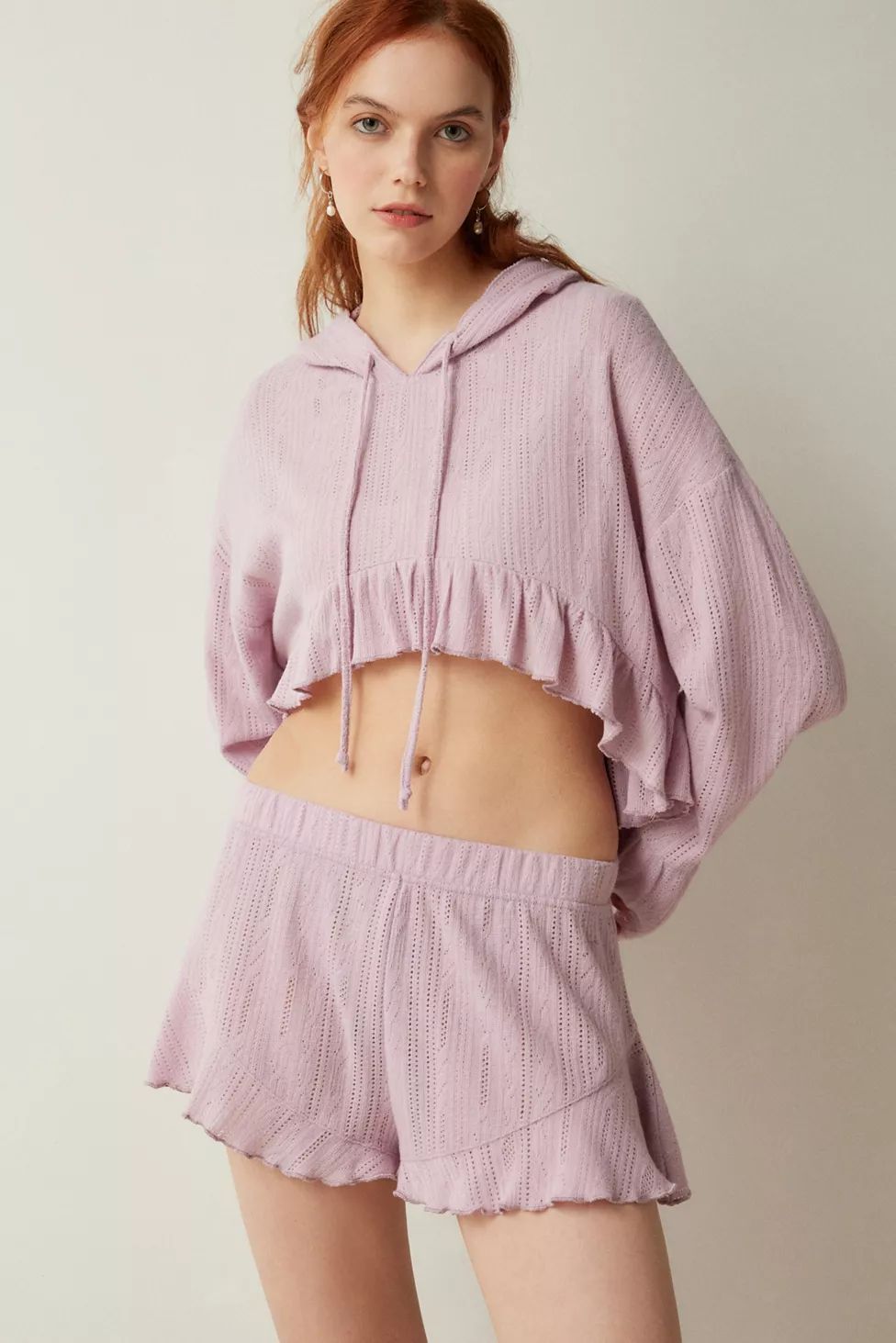 Out From Under Lizzie Ruffle Short | Urban Outfitters (US and RoW)