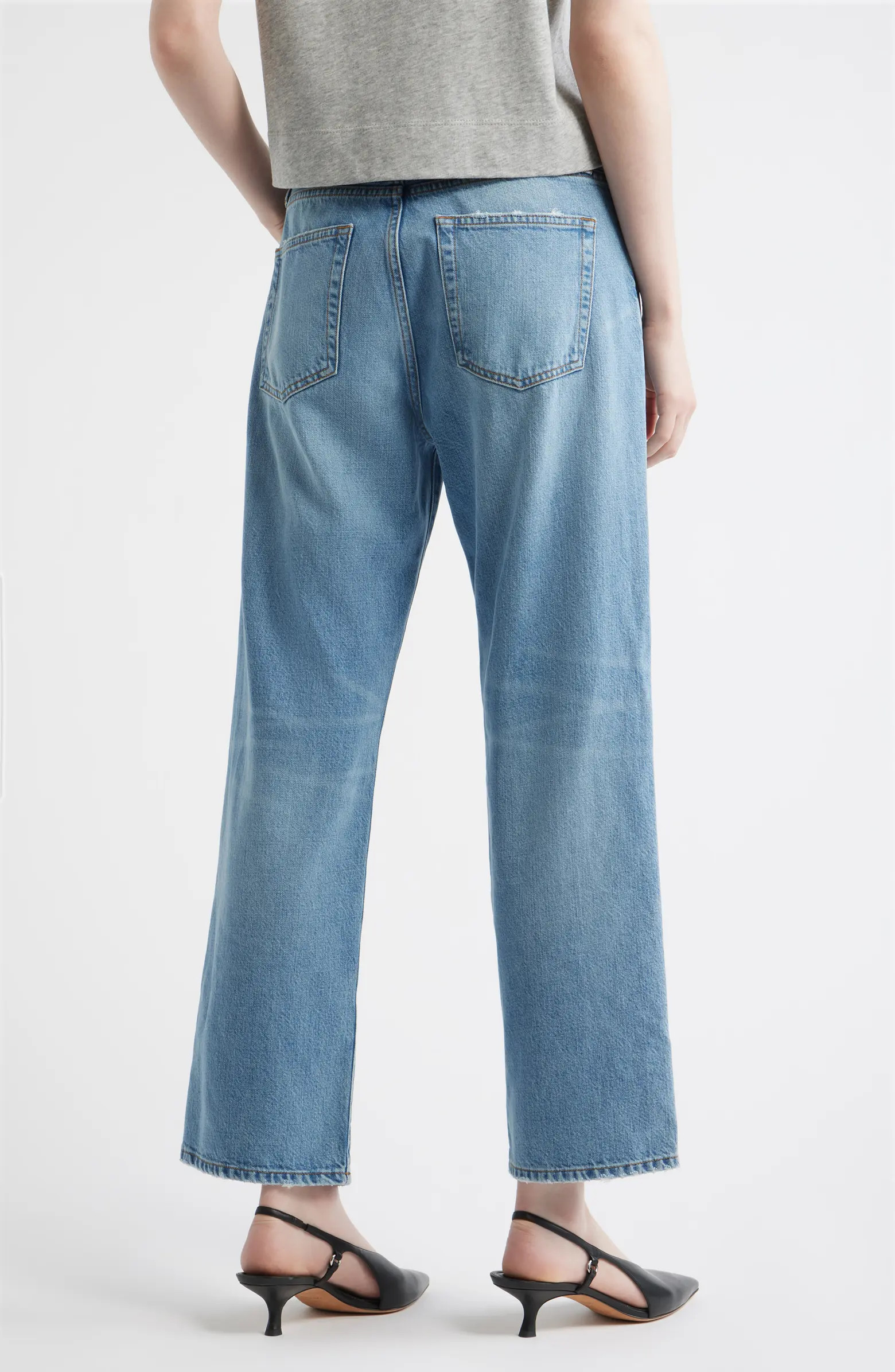 The Off Duty Hang Ankle Straight Leg Jeans | Nordstrom