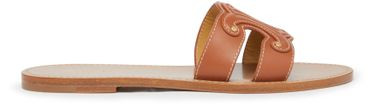 Celine Triomphe mule in calfskin - CELINE | 24S US