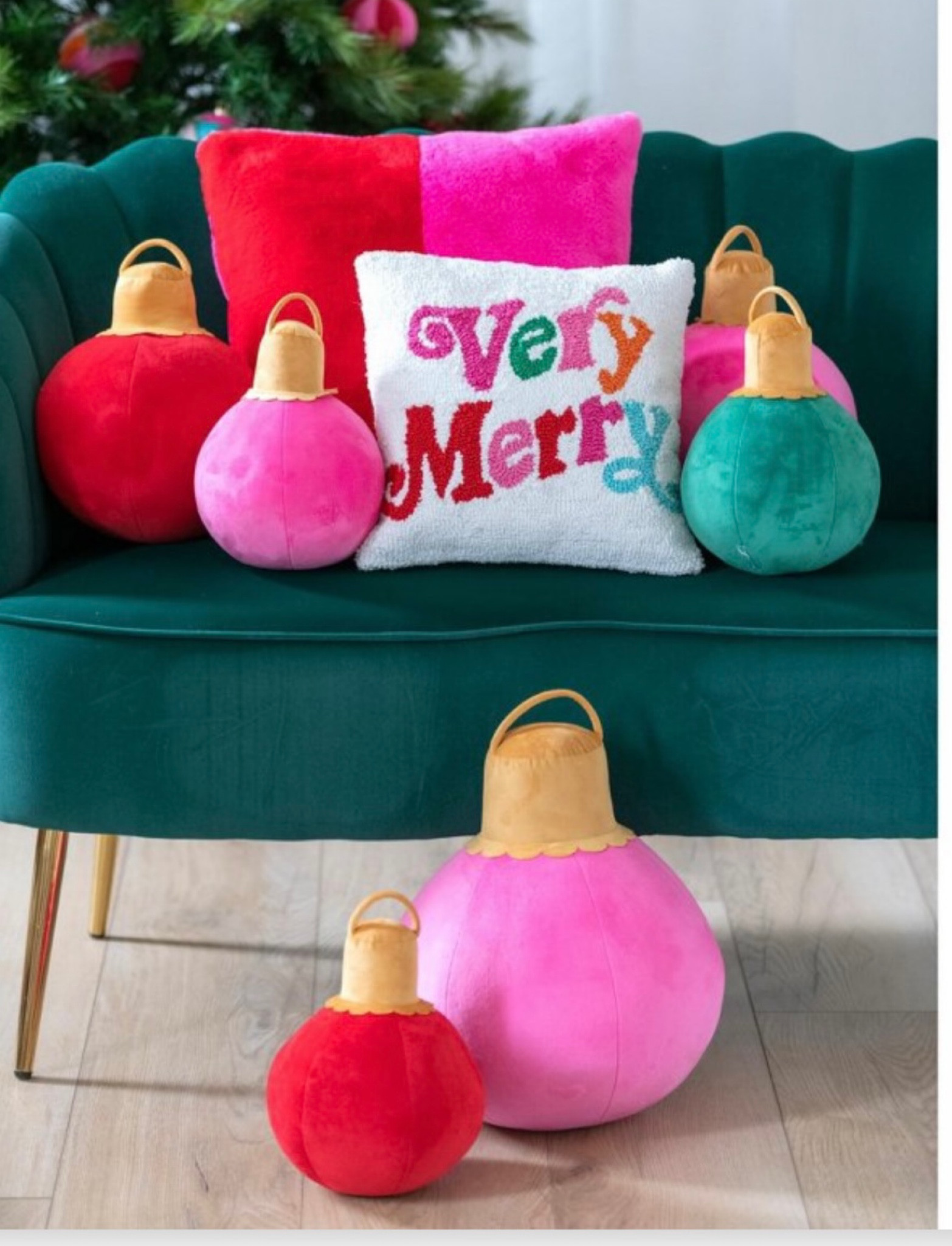 Ornament pillows 

#LTKHoliday #LTKhome #LTKSeasonal