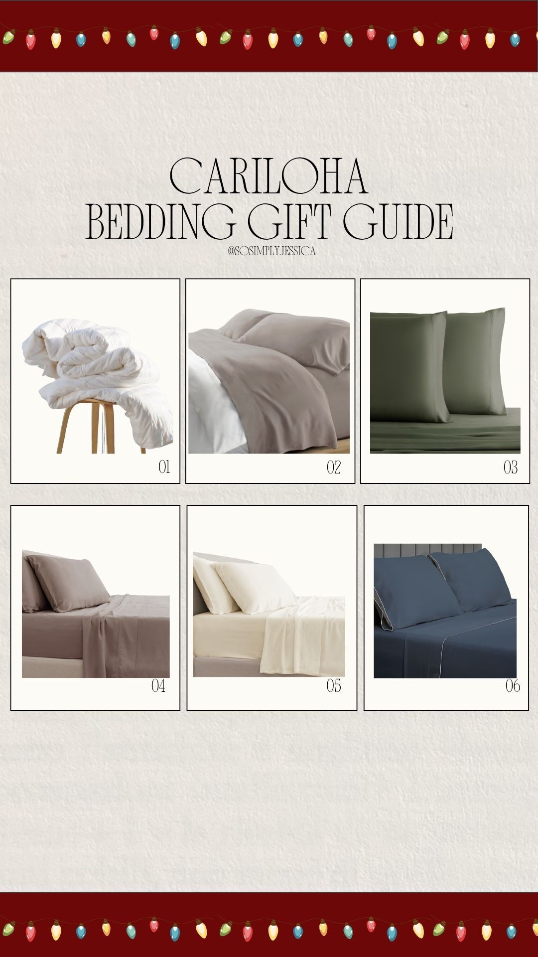 Cariloha’s Black Friday Event is happening now. Here are just a few of my favorites!

Use my code JESSICA40 for 40% off. 

#ad #cariloha

#LTKHoliday #LTKHome #LTKCyberWeek