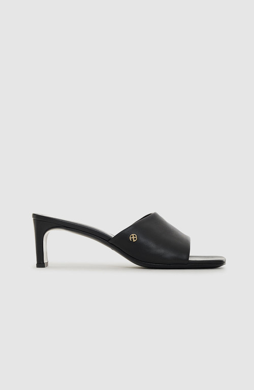 ANINE BING Jayden Mule Sandals in Black at Nordstrom, Size 38 | Nordstrom