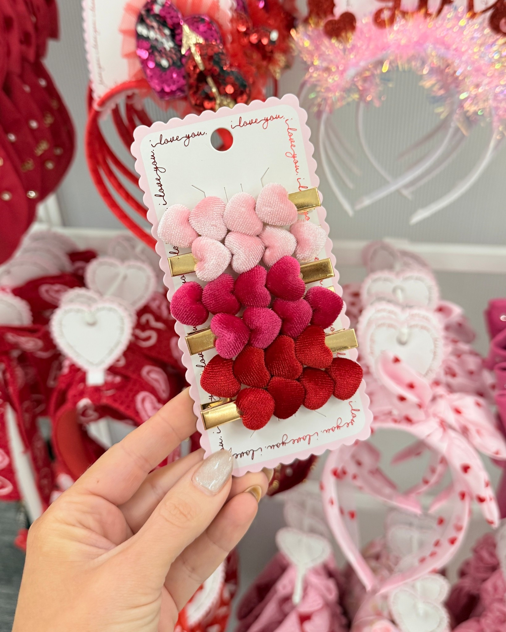 Valentine’s Day hair accessories, target hair accessories 