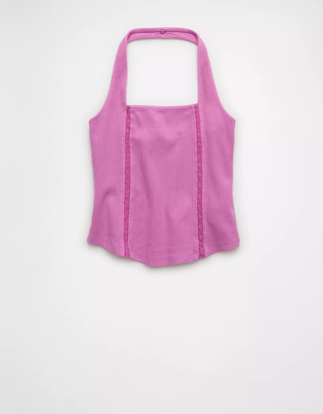 AE Lace Halter Tank Top | American Eagle Outfitters (US & CA)